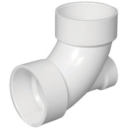 Charlotte Pipe And Foundry Charlotte Pipe Schedule 40 3 in. Hub X 3 in. D Hub PVC Elbow 1 pk PVC003030800